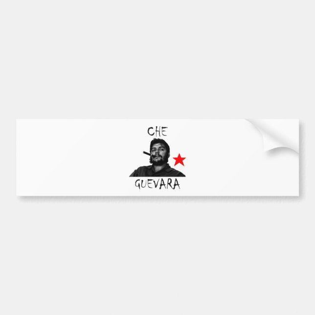 Che smoking bumper sticker (Front)