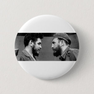 Che-y-Fidel 6 Cm Round Badge