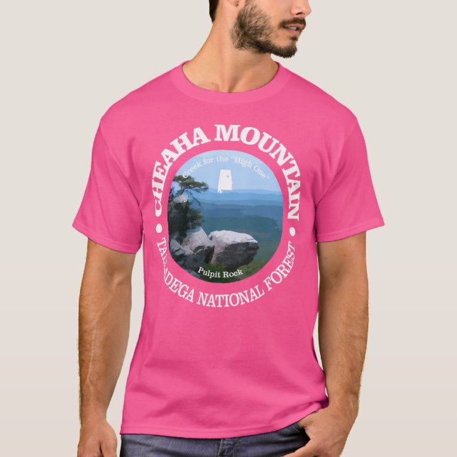 Cheaha Mountain (P) T-Shirt (Front)