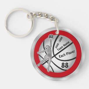 Cheap Basketball Gifts, Number, Years, Names Key Ring