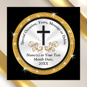 Cheap Black, White, Gold, Church Party Favours Magnet