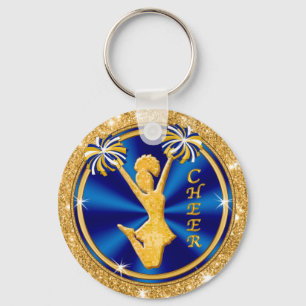 Cheap Cheer Gift Ideas BULK, Free COLOR Changes Key Ring