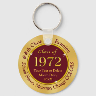 Cheap, Class of 1972 Keychains for Giveaways