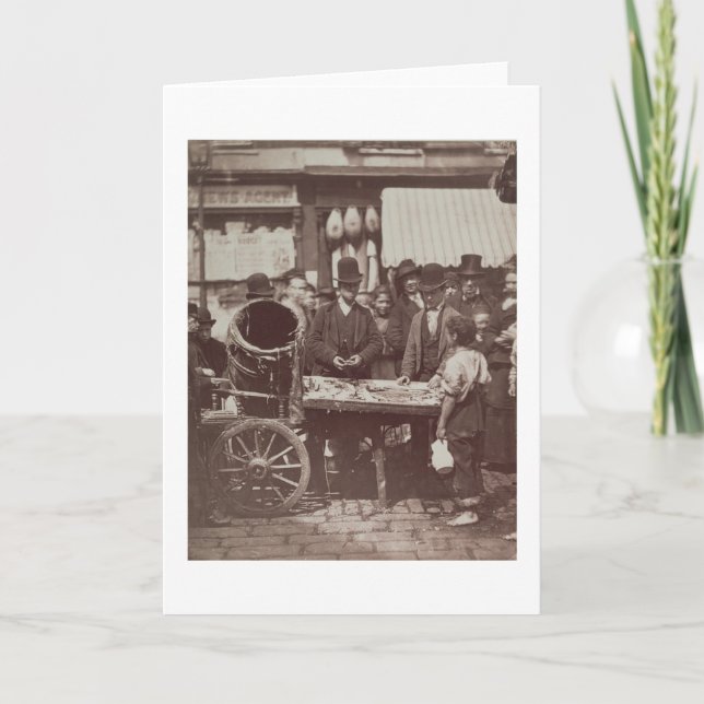 Cheap Fish of St. Giles, from 'Street Life in Lond Card (Front)