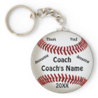 Cheap Gifts for Coaches Custom Baseball Keychains