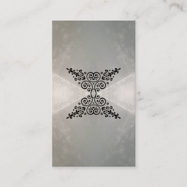 cheap inexpensive vintage business card (Front)