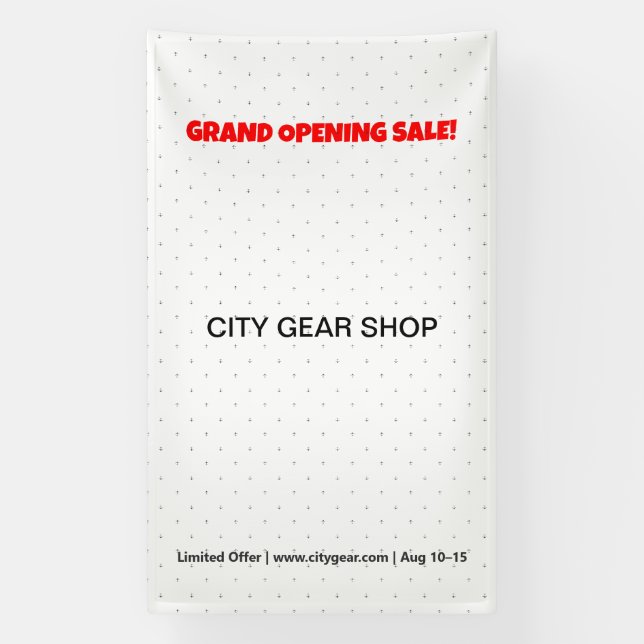 Cheap Outdoor Vinyl Banners & Signs Printing (Vertical)