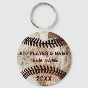 Cheap, Personalised Baseball Team Gifts for Boys Key Ring