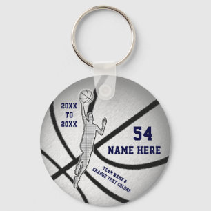 Cheap, Personalised Basketball Party Favours, BOYS Key Ring
