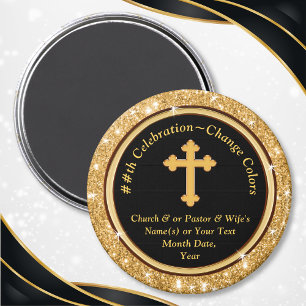 Cheap Personalised, Bulk Gifts for Church Members, Magnet