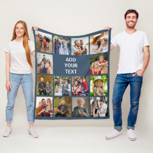Cheap Photo Blanket Collage