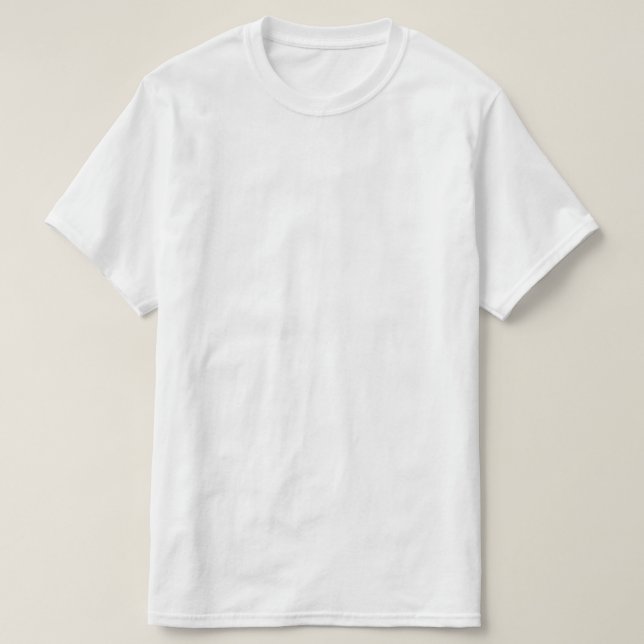 cheap plain white T-Shirt (Design Front)