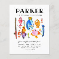 Cheap Rustic O-Fish-al Reel Fun Fishing Birthday