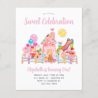 Cheap Sweet Celebration Candyland Kids Birthday