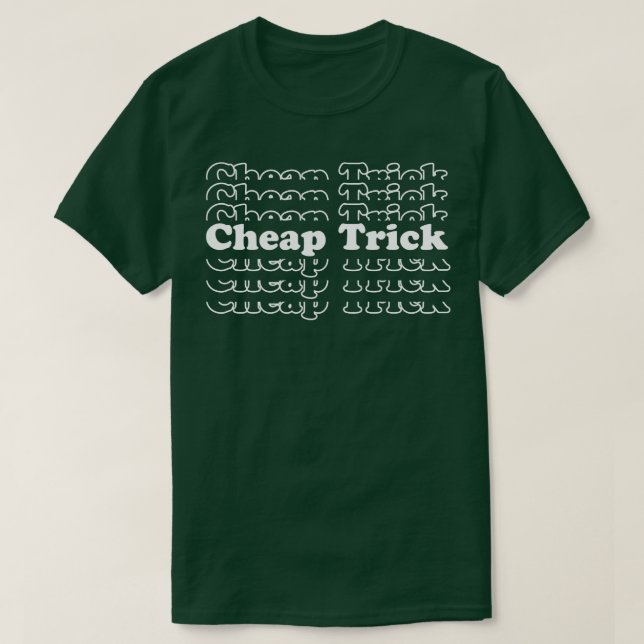 Cheap Trick Stylised TShirt (Design Front)
