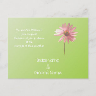 Cheap Wedding Invitation Postcards