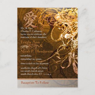 Cheap Wedding Invitation Postcards