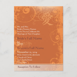 Cheap Wedding Invitation Postcards