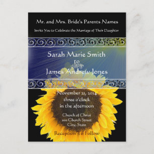 Cheap Wedding Invitation Postcards