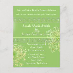 Cheap Wedding Invitation Postcards
