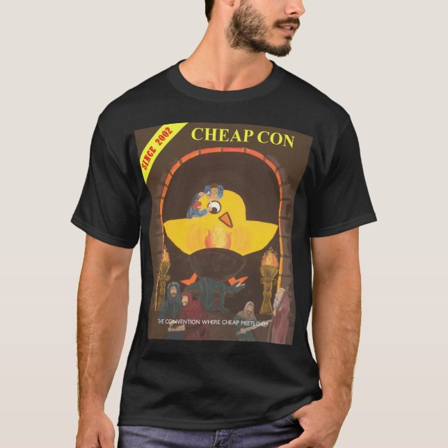 cheapcon dark T-Shirt (Front)