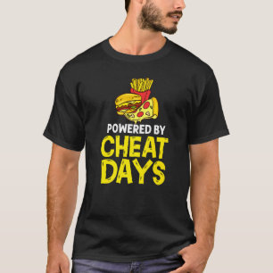 Cheat Day Diet Food Workout Quotes Fitness Gym 2 T-Shirt