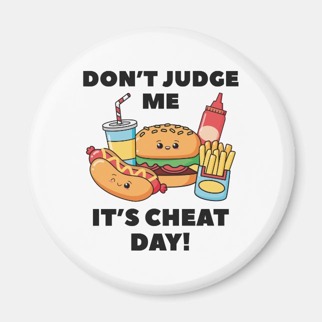 Cheat Day Magnet (Front)
