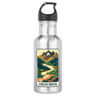Cheat River West Virginia Colours 532 Ml Water Bottle