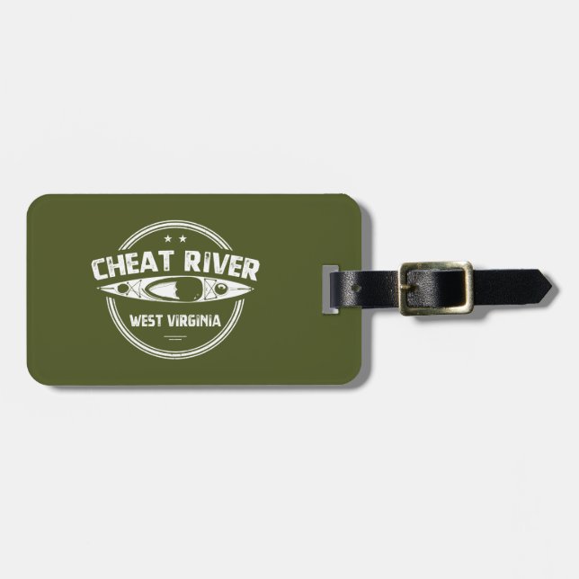 Cheat River, West Virginia Luggage Tag (Front Horizontal)