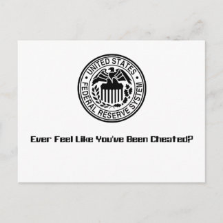 Cheated1 Postcard