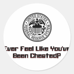 Cheated2 Classic Round Sticker