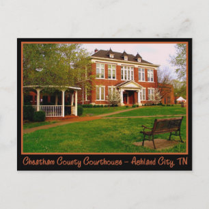 Cheatham County Courthouse - Ashland City, TN Postcard