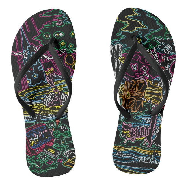CHEBLO’S[Neon]Beach Sandal (Footbed)