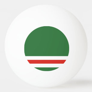 Chechen Republic of Ichkeria Flag Ping Pong Ball