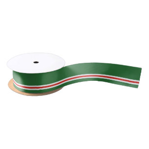 Chechen Republic of Ichkeria Flag Satin Ribbon
