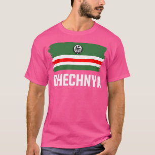 Chechnya Chechen Chechnya Chechen Flag Active T-Shirt