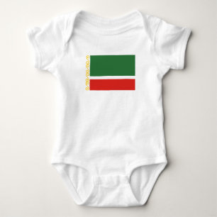 Chechnya Flag Baby Bodysuit