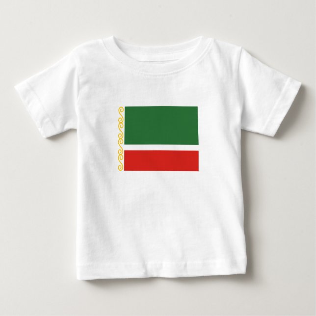Chechnya Flag Baby T-Shirt (Front)