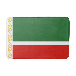 Chechnya Flag Bath Mat