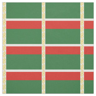 Chechnya Flag Fabric