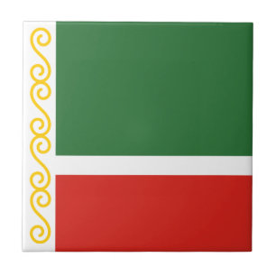 Chechnya Flag Tile