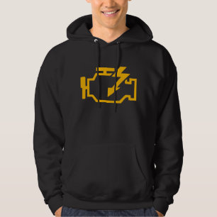 Check Engine Light Funny Mechanic Macanic Machanic Hoodie