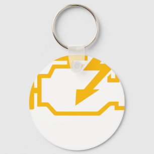 Check Engine Light Funny Mechanic Macanic Machanic Key Ring