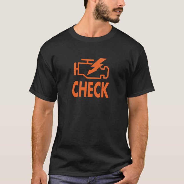 Check Engine T-Shirt (Front)