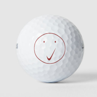 Check face - Tick/Black. Golf Balls