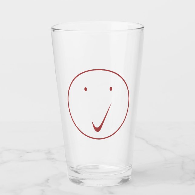 Check face - Tick, Transp/Red. Glass (Front)