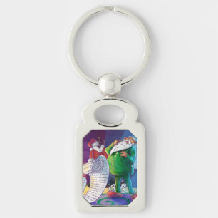 Check it Twice Santa Key Ring
