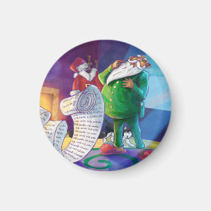 Check it Twice Santa Magnet