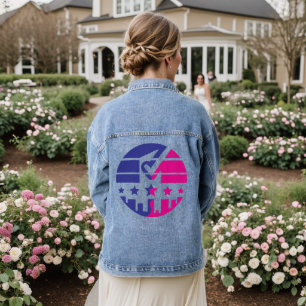 Check Mark of Unity Denim Jacket