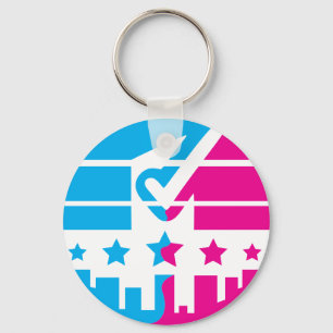 Check Mark of Unity Key Ring